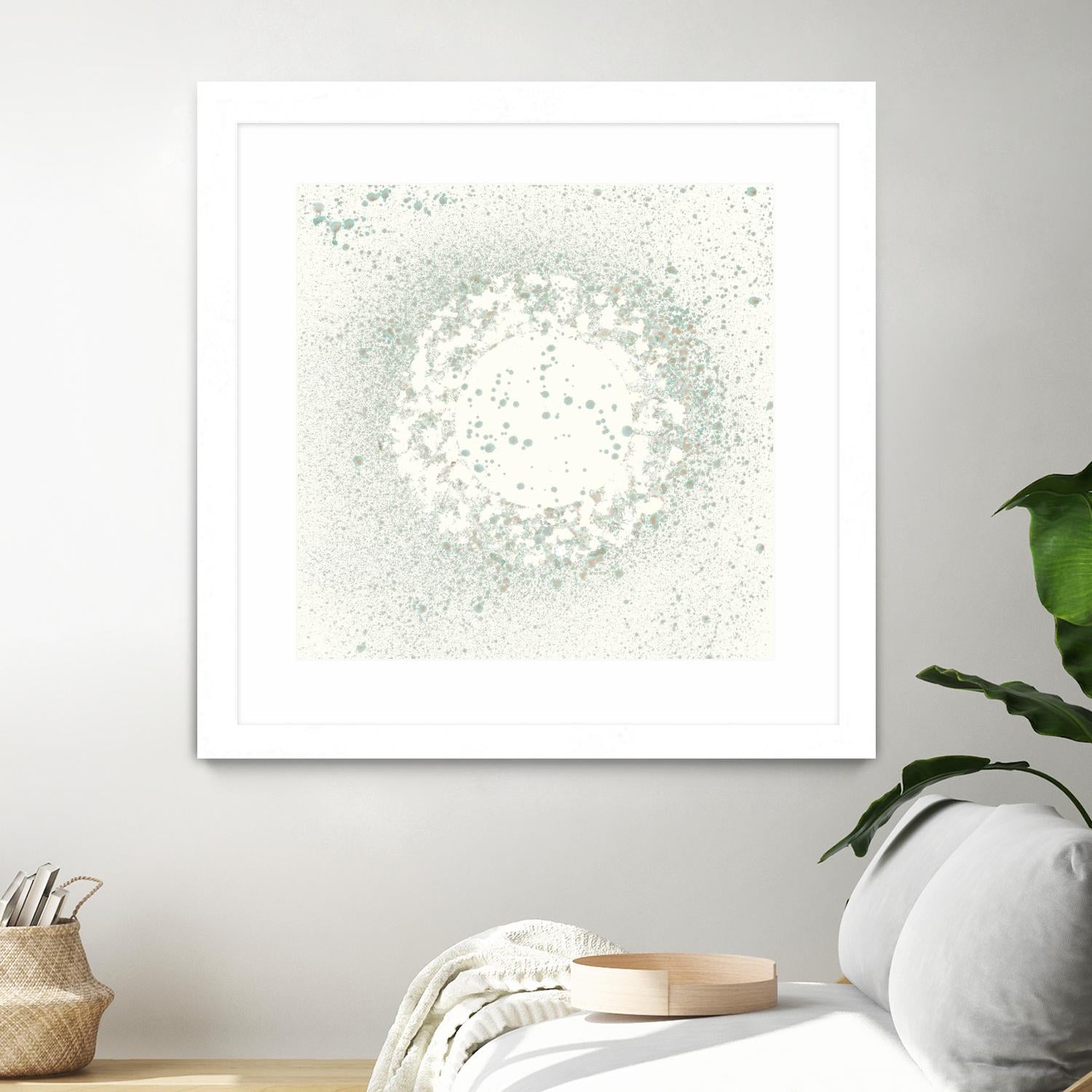 Mica Aperture II by Vanna Lam on GIANT ART - green  abstract abstract