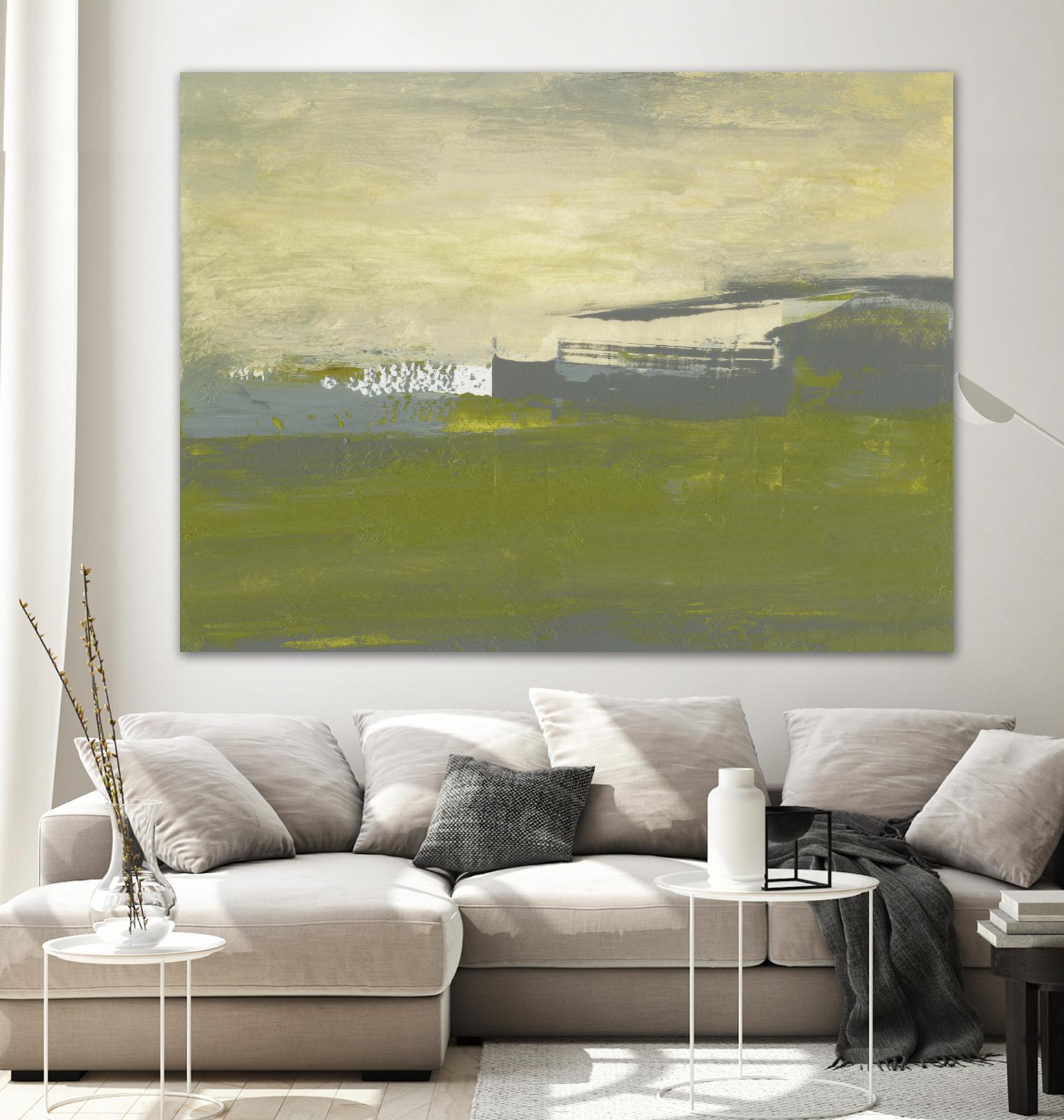 Milieu I by Sharon Gordon on GIANT ART - beige abstract abstract