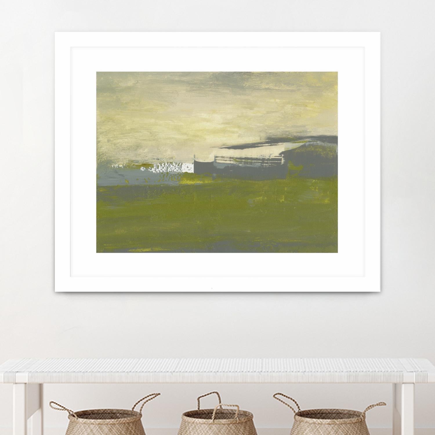 Milieu I by Sharon Gordon on GIANT ART - beige abstract abstract