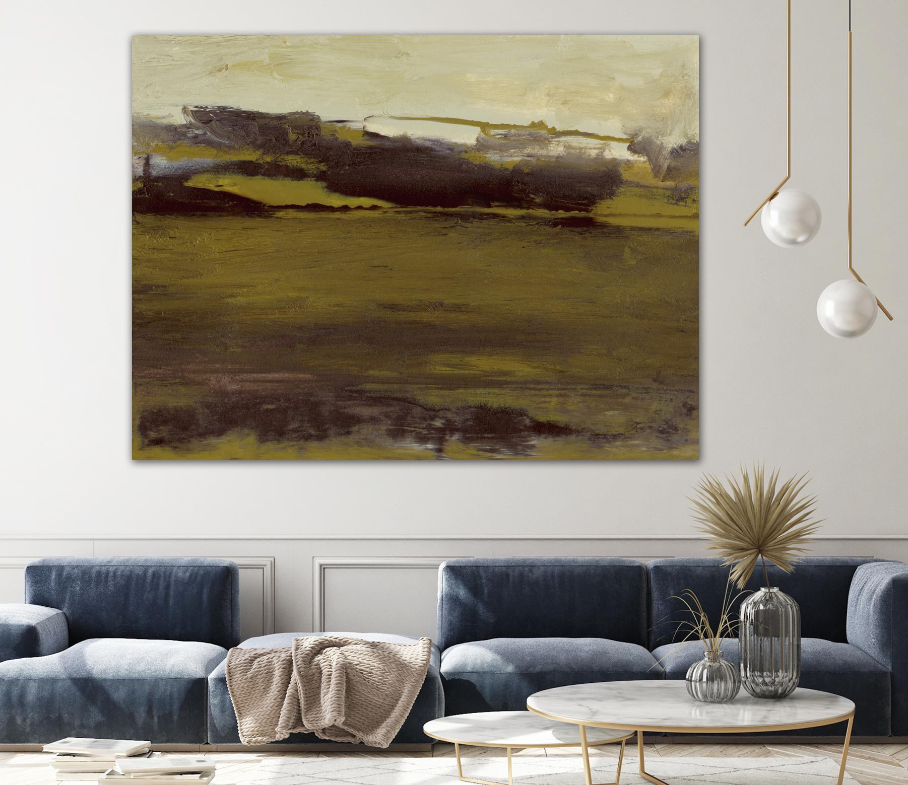 Milieu III by Sharon Gordon on GIANT ART - green abstract abstract