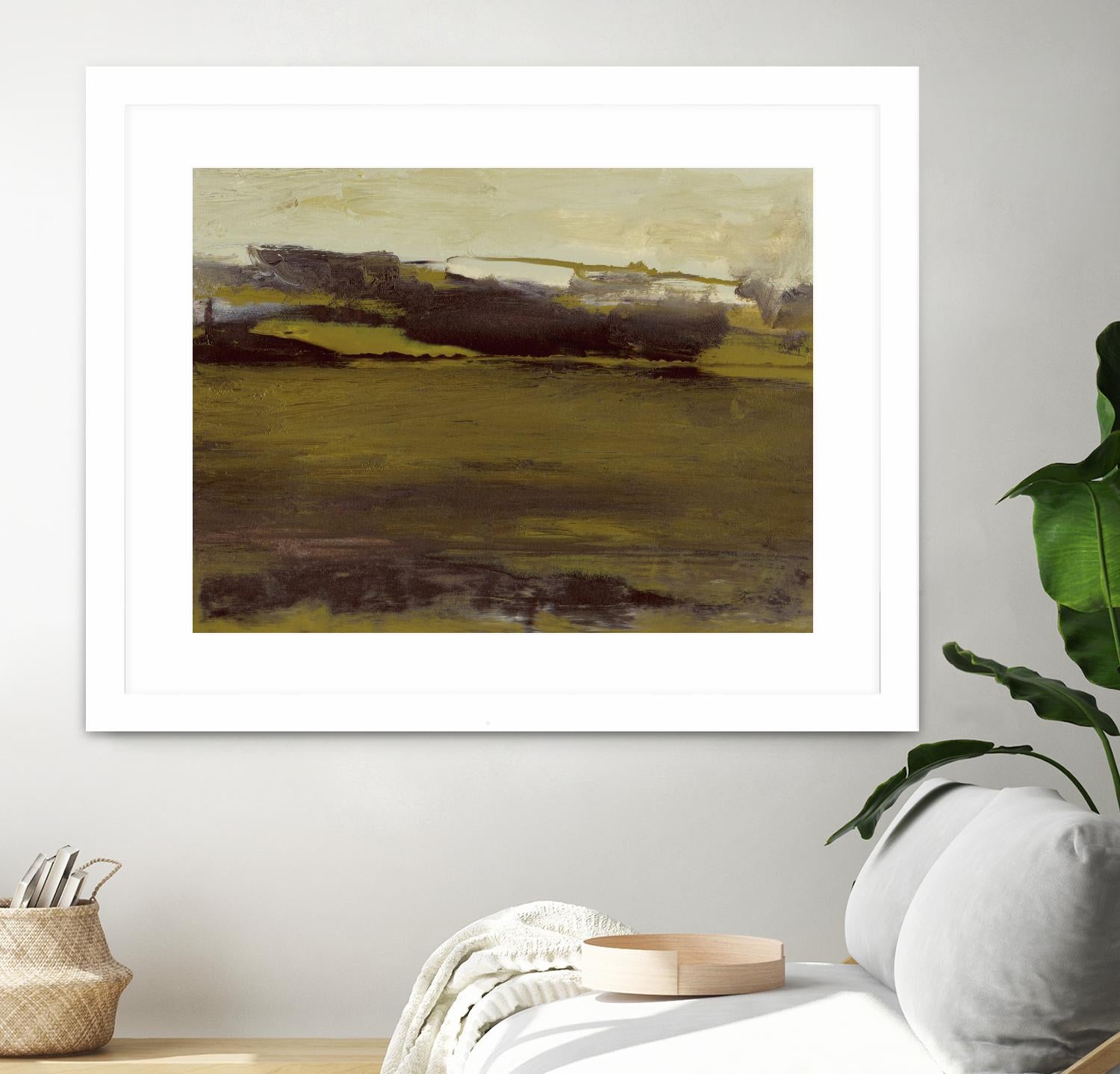 Milieu III by Sharon Gordon on GIANT ART - green abstract abstract