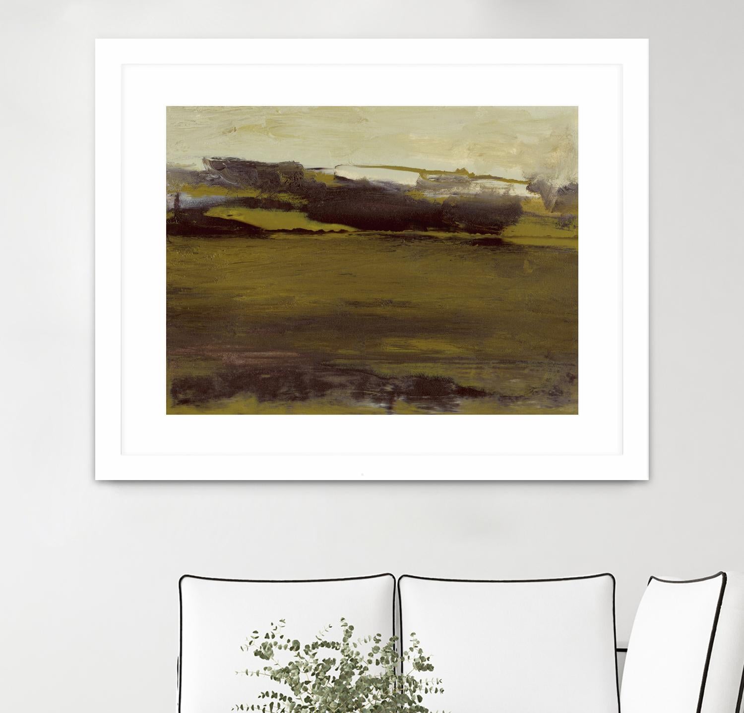 Milieu III by Sharon Gordon on GIANT ART - green abstract abstract