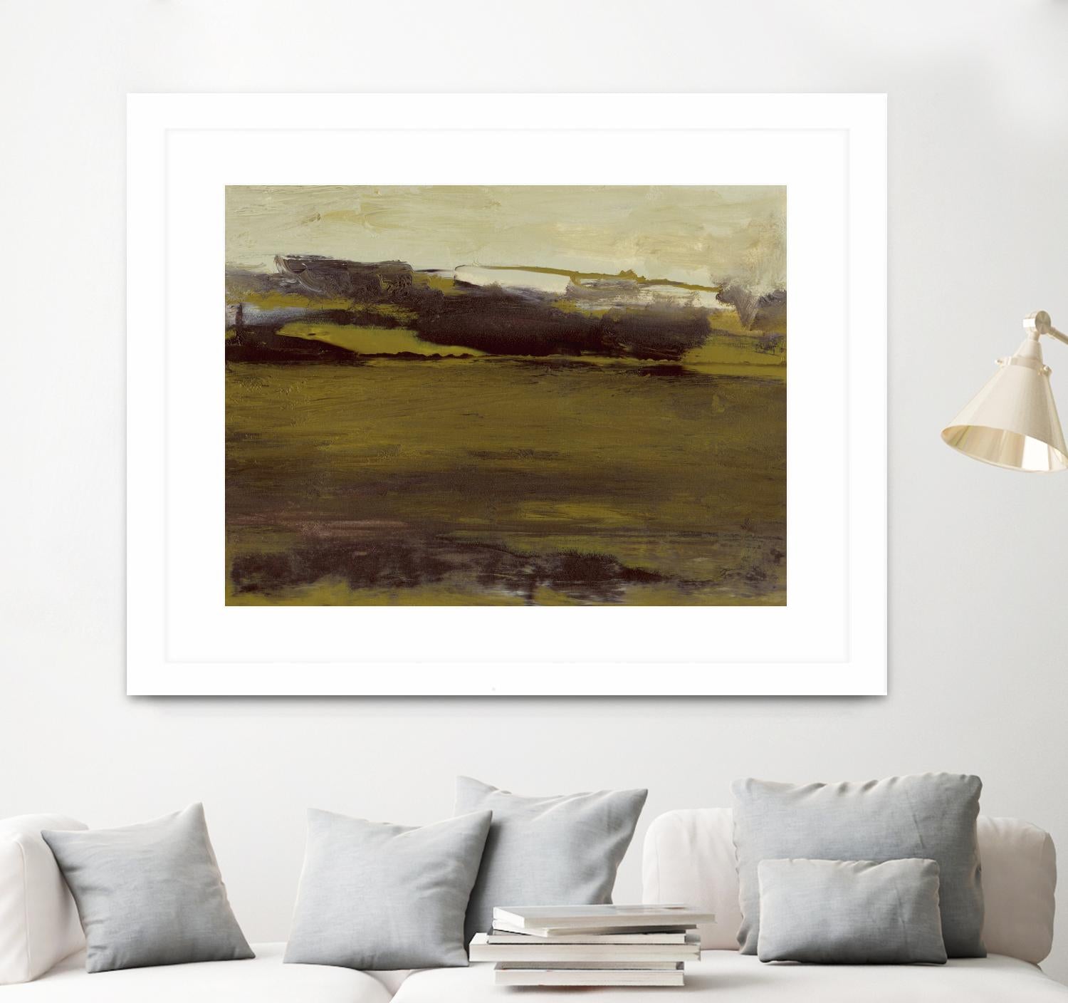 Milieu III by Sharon Gordon on GIANT ART - green abstract abstract