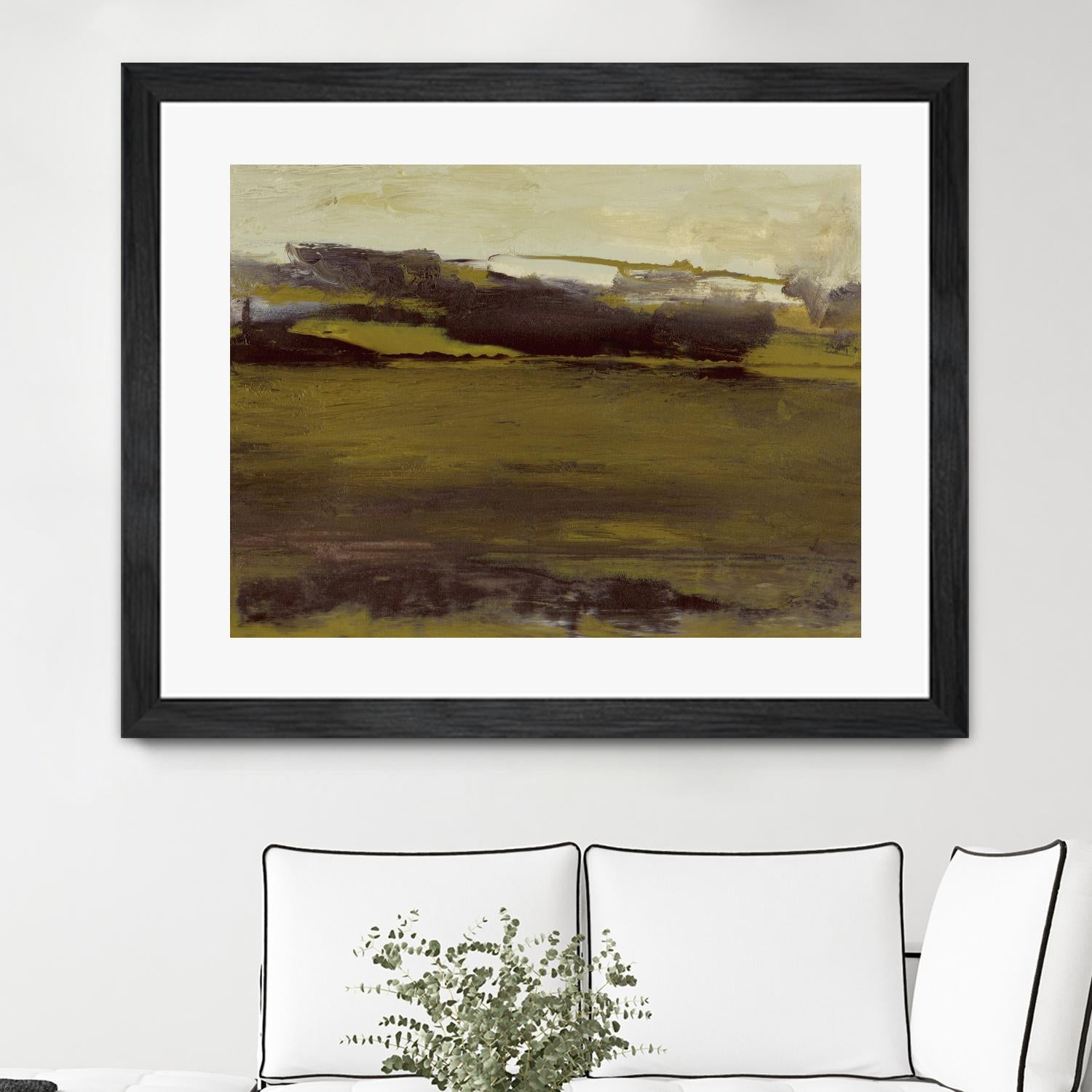 Milieu III by Sharon Gordon on GIANT ART - green abstract abstract