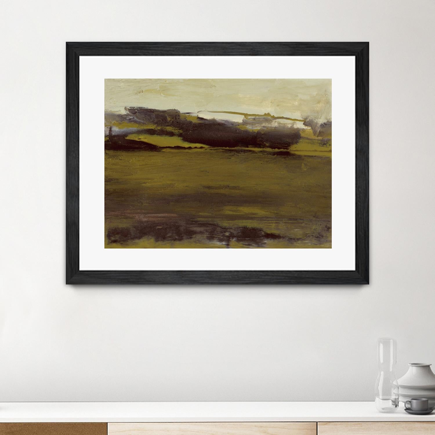 Milieu III by Sharon Gordon on GIANT ART - green abstract abstract