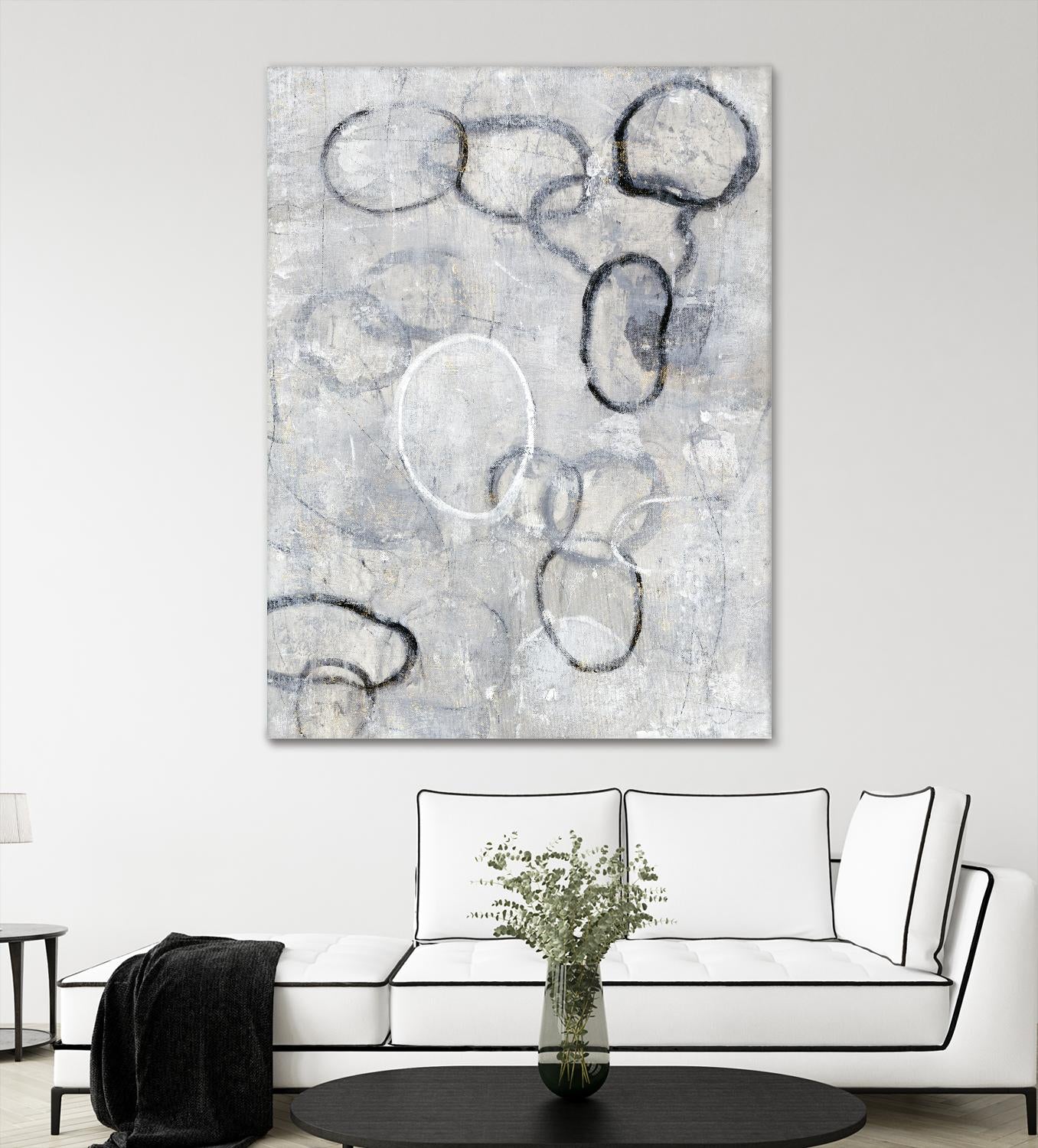Missing Links I by Tim OToole on GIANT ART - white abstract abstract