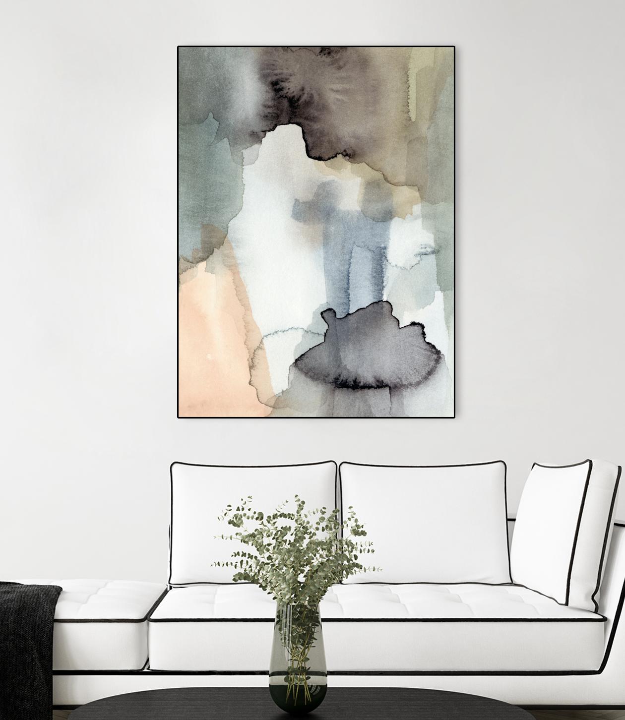 Nectar II by Victoria Barnes on GIANT ART - blue abstract abstract