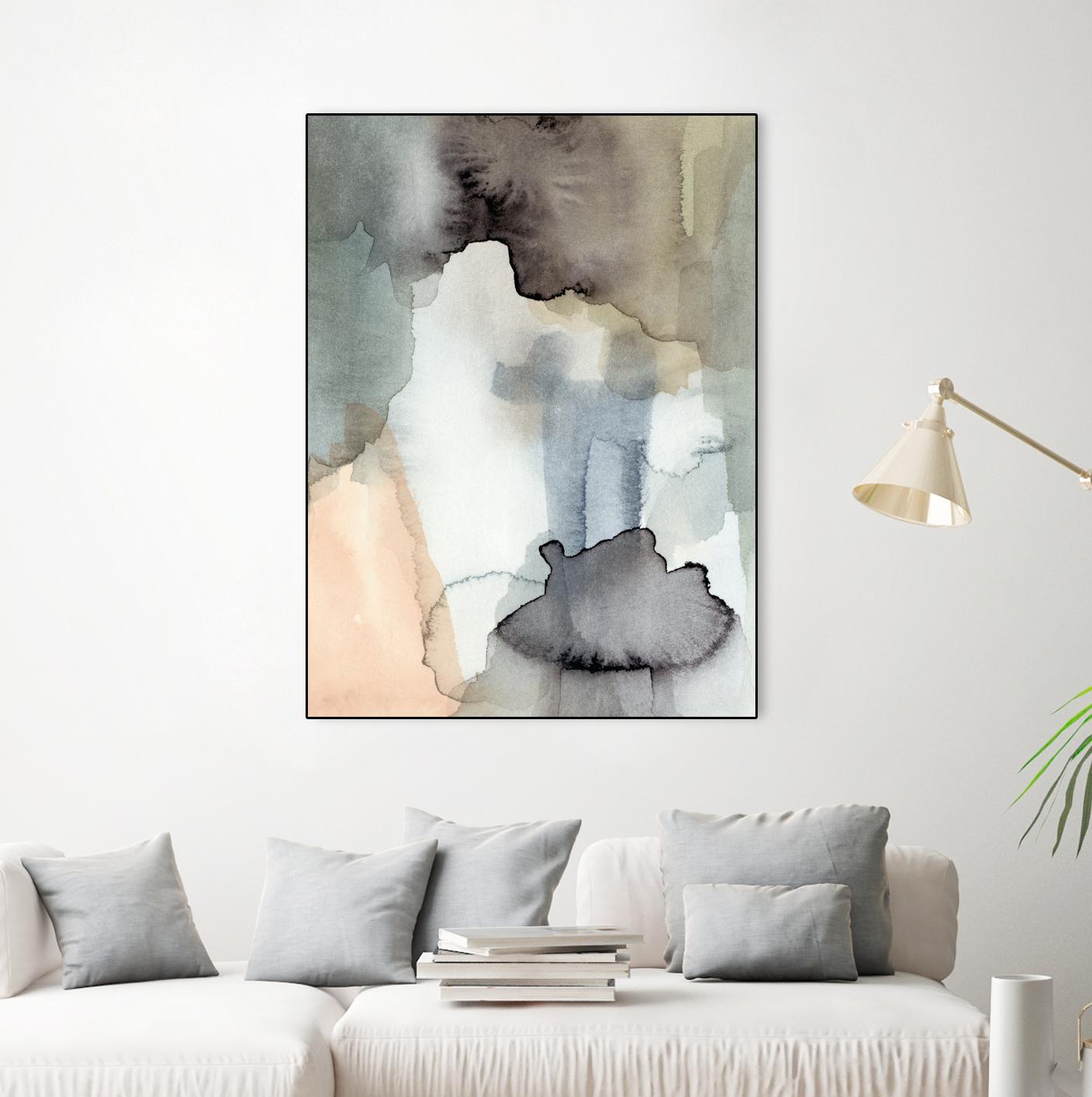 Nectar II by Victoria Barnes on GIANT ART - blue abstract abstract