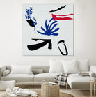 Poker I by Melissa Wang on GIANT ART - red abstract abstract