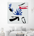 Poker I by Melissa Wang on GIANT ART - red abstract abstract