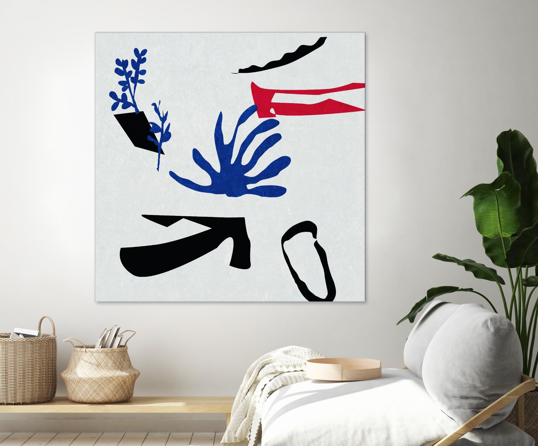 Poker I by Melissa Wang on GIANT ART - red abstract abstract