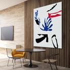 Poker I by Melissa Wang on GIANT ART - red abstract abstract