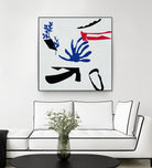 Poker I by Melissa Wang on GIANT ART - red abstract abstract