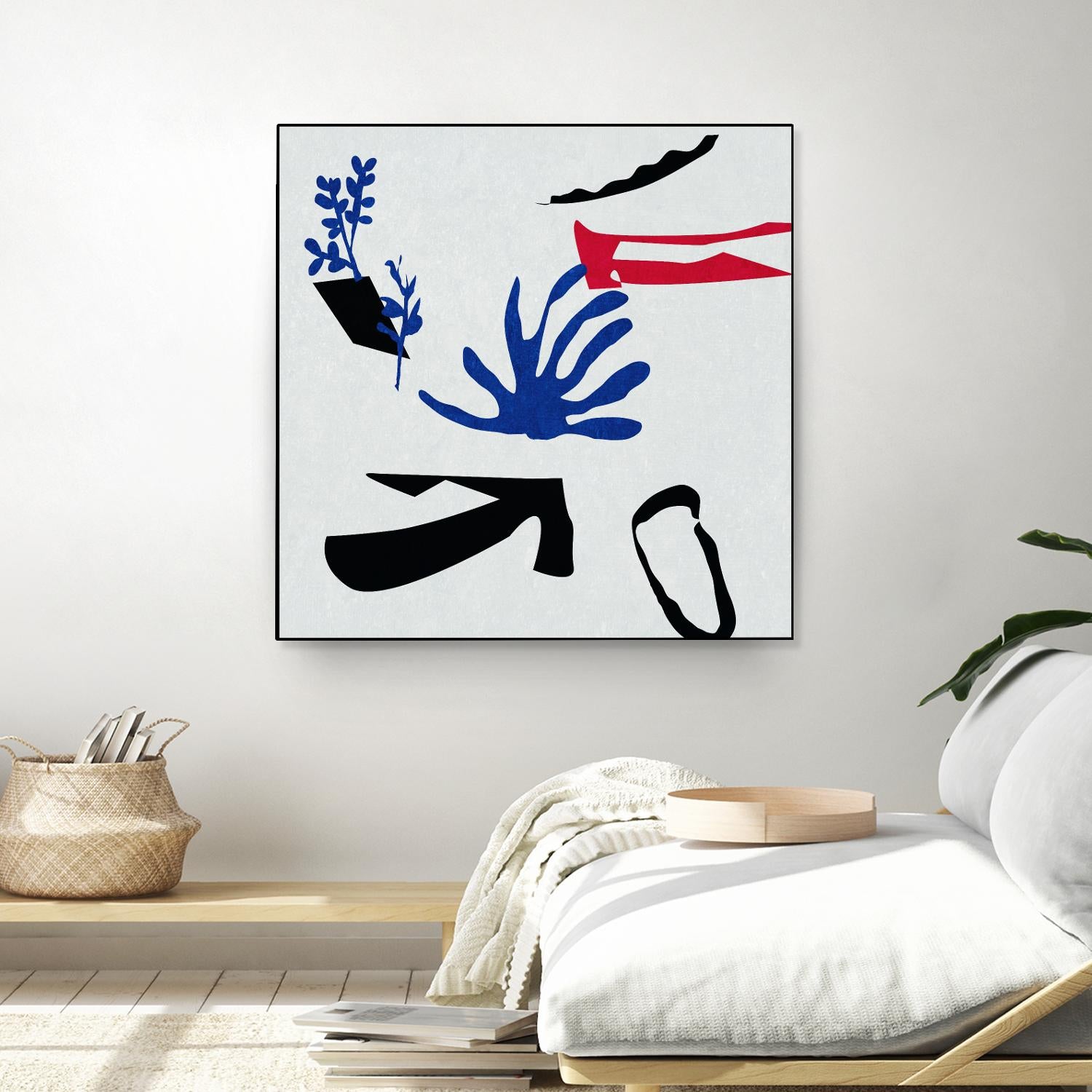 Poker I by Melissa Wang on GIANT ART - red abstract abstract