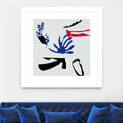 Poker I by Melissa Wang on GIANT ART - red abstract abstract