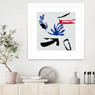 Poker I by Melissa Wang on GIANT ART - red abstract abstract