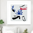 Poker I by Melissa Wang on GIANT ART - red abstract abstract