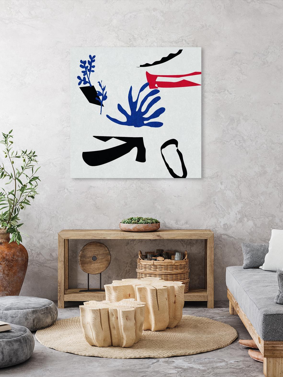 Poker I by Melissa Wang on GIANT ART - red abstract abstract