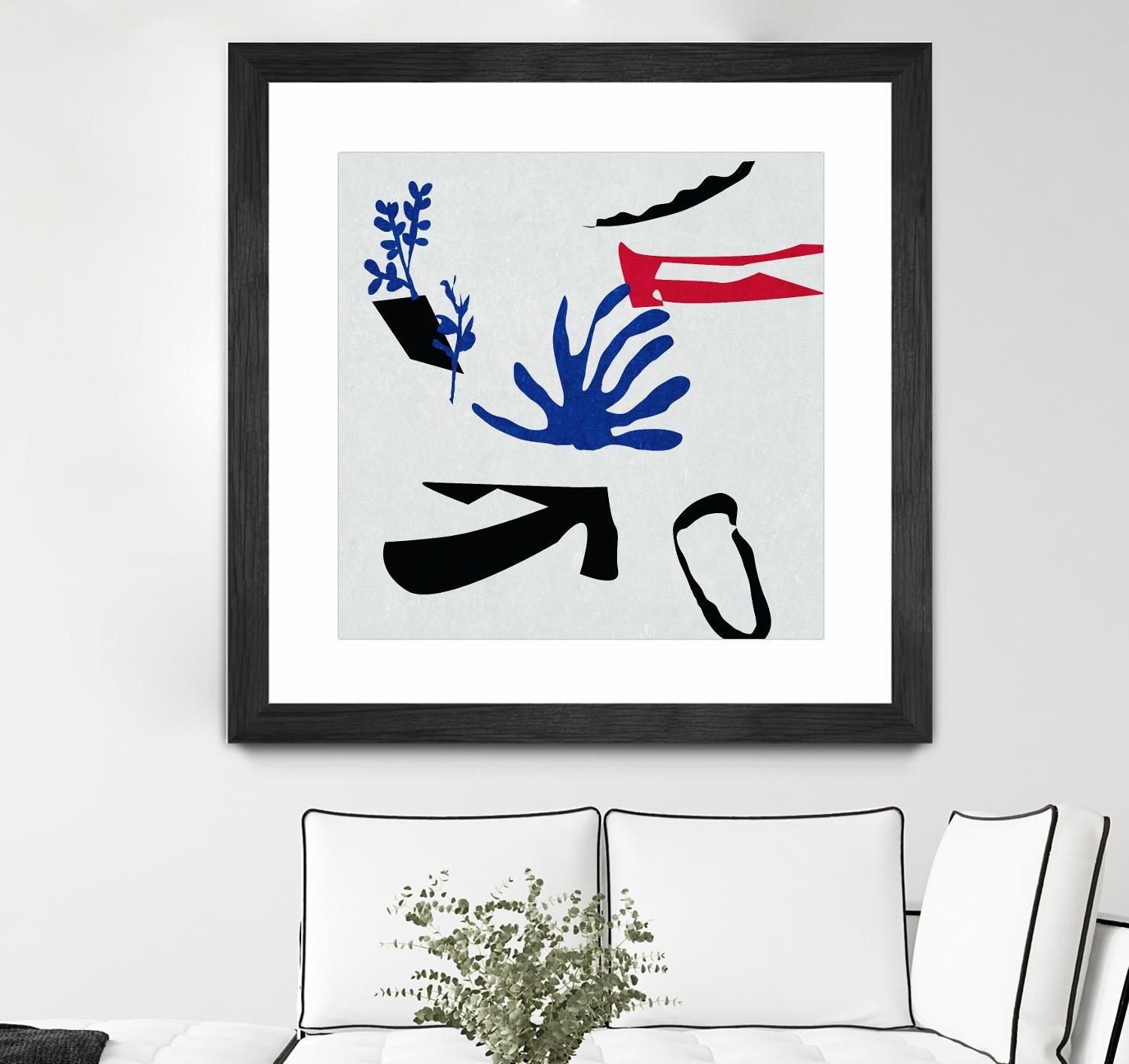 Poker I by Melissa Wang on GIANT ART - red abstract abstract