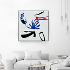 Poker I by Melissa Wang on GIANT ART - red abstract abstract