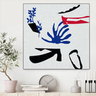 Poker I by Melissa Wang on GIANT ART - red abstract abstract