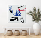 Poker I by Melissa Wang on GIANT ART - red abstract abstract