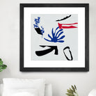 Poker I by Melissa Wang on GIANT ART - red abstract abstract