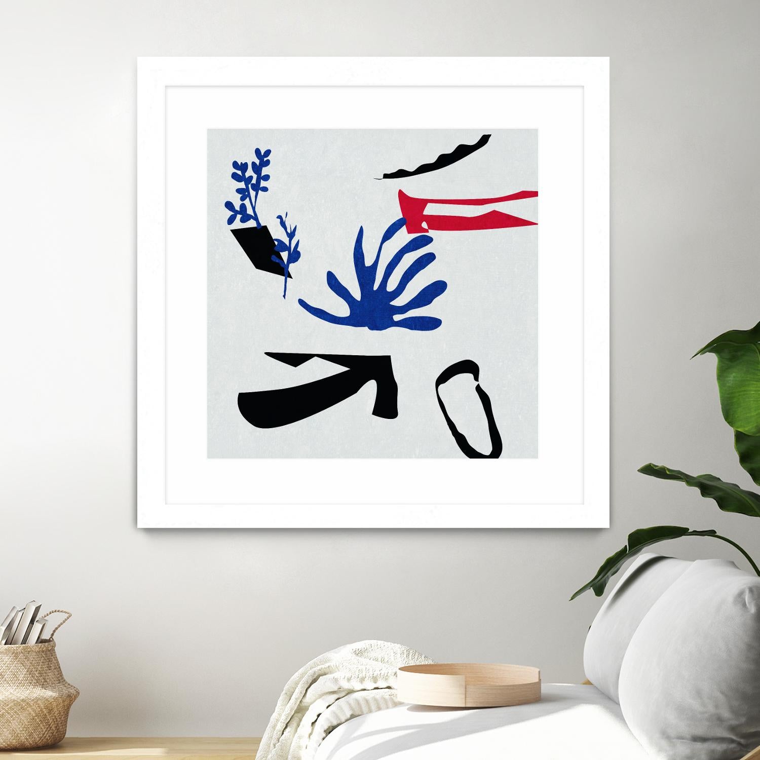 Poker I by Melissa Wang on GIANT ART - red abstract abstract