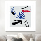 Poker I by Melissa Wang on GIANT ART - red abstract abstract