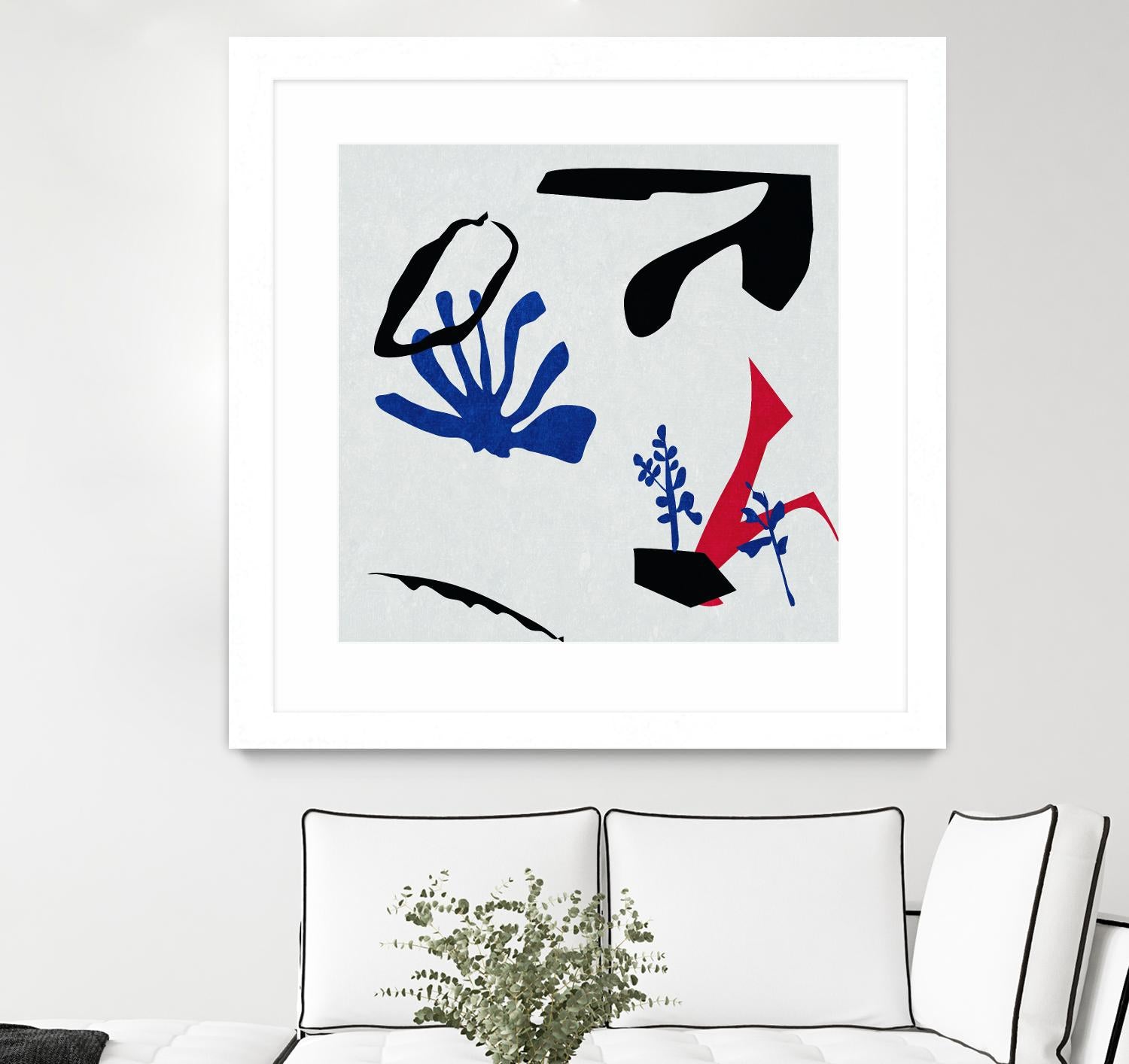 Poker II by Melissa Wang on GIANT ART - red abstract abstract