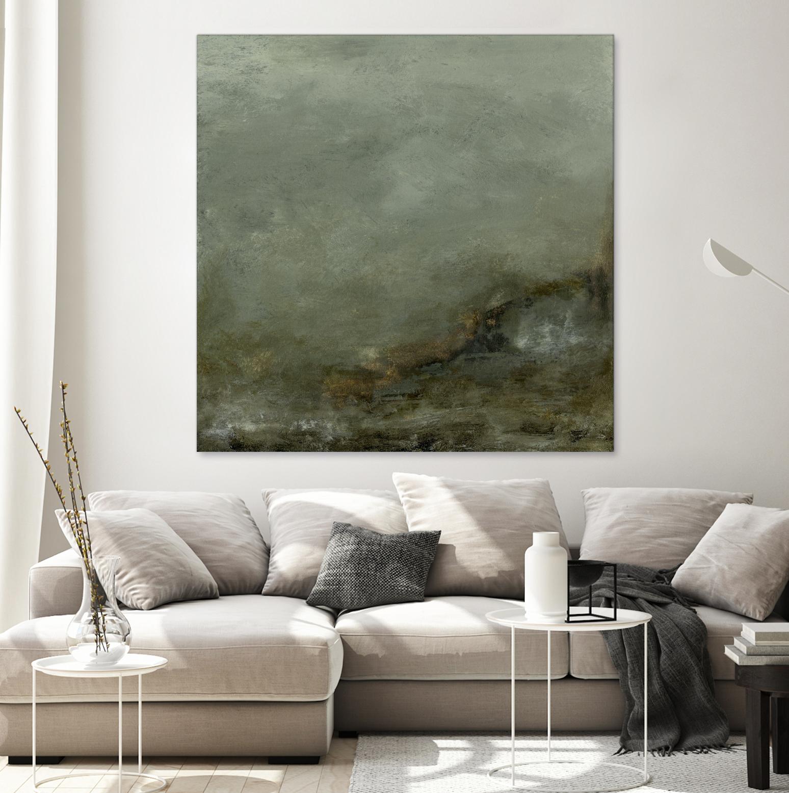 Realm II by Sharon Gordon on GIANT ART - green abstract abstract