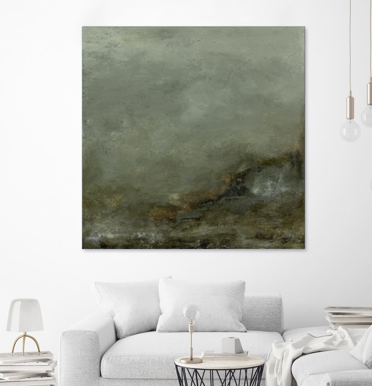 Realm II by Sharon Gordon on GIANT ART - green abstract abstract