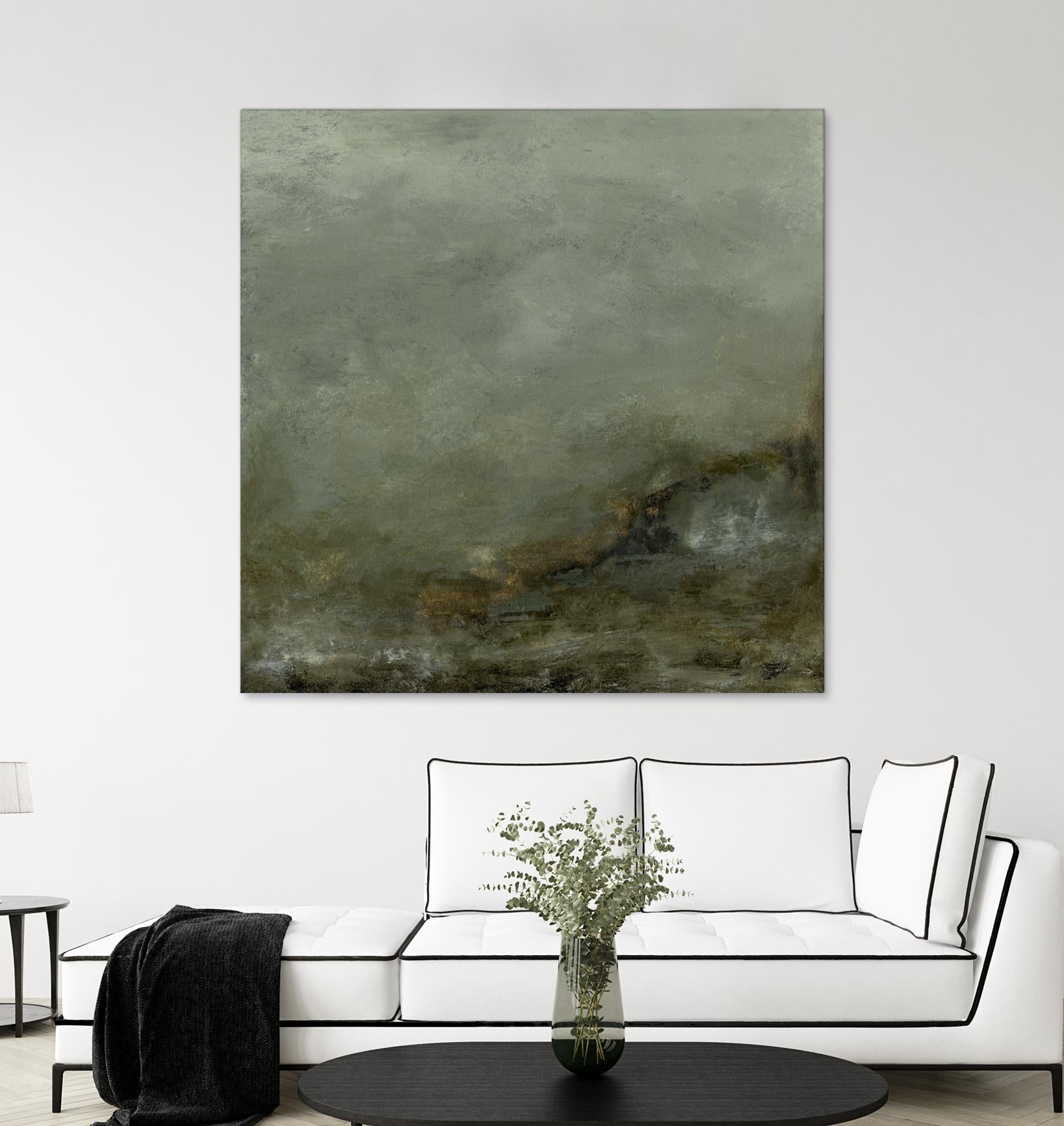 Realm II by Sharon Gordon on GIANT ART - green abstract abstract