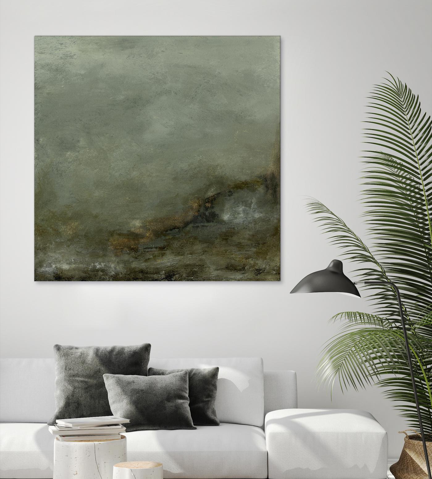 Realm II by Sharon Gordon on GIANT ART - green abstract abstract