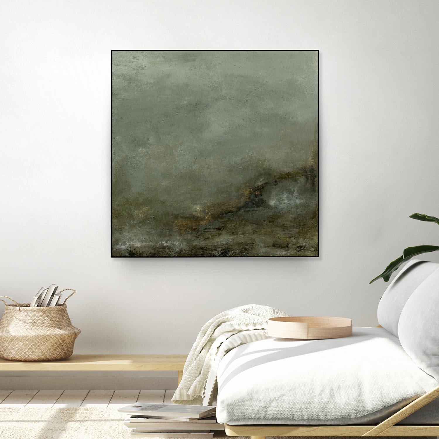 Realm II by Sharon Gordon on GIANT ART - green abstract abstract