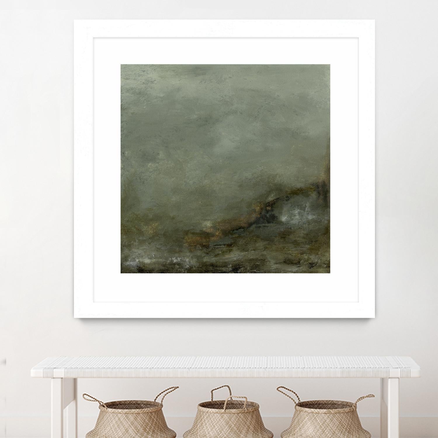 Realm II by Sharon Gordon on GIANT ART - green abstract abstract