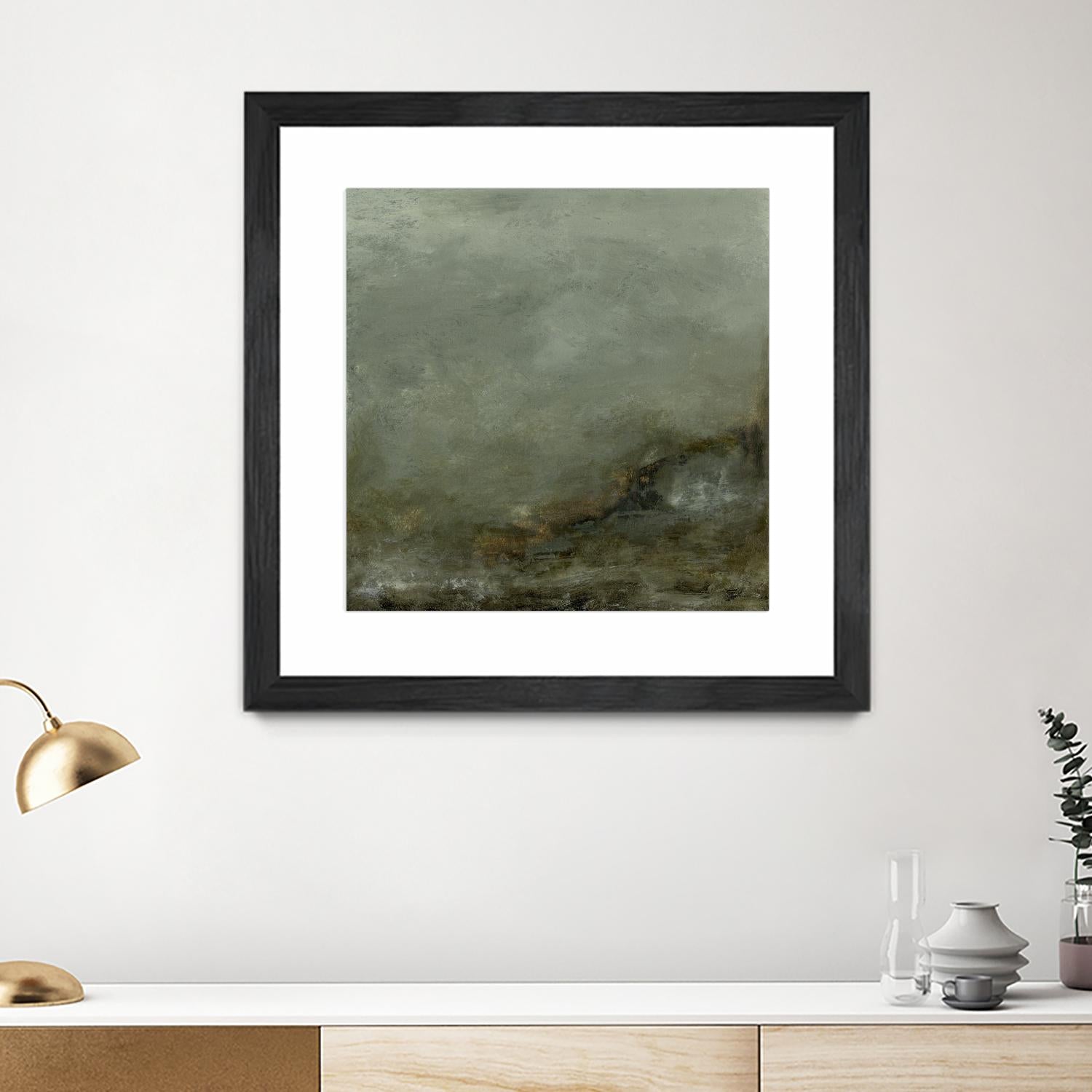 Realm II by Sharon Gordon on GIANT ART - green abstract abstract