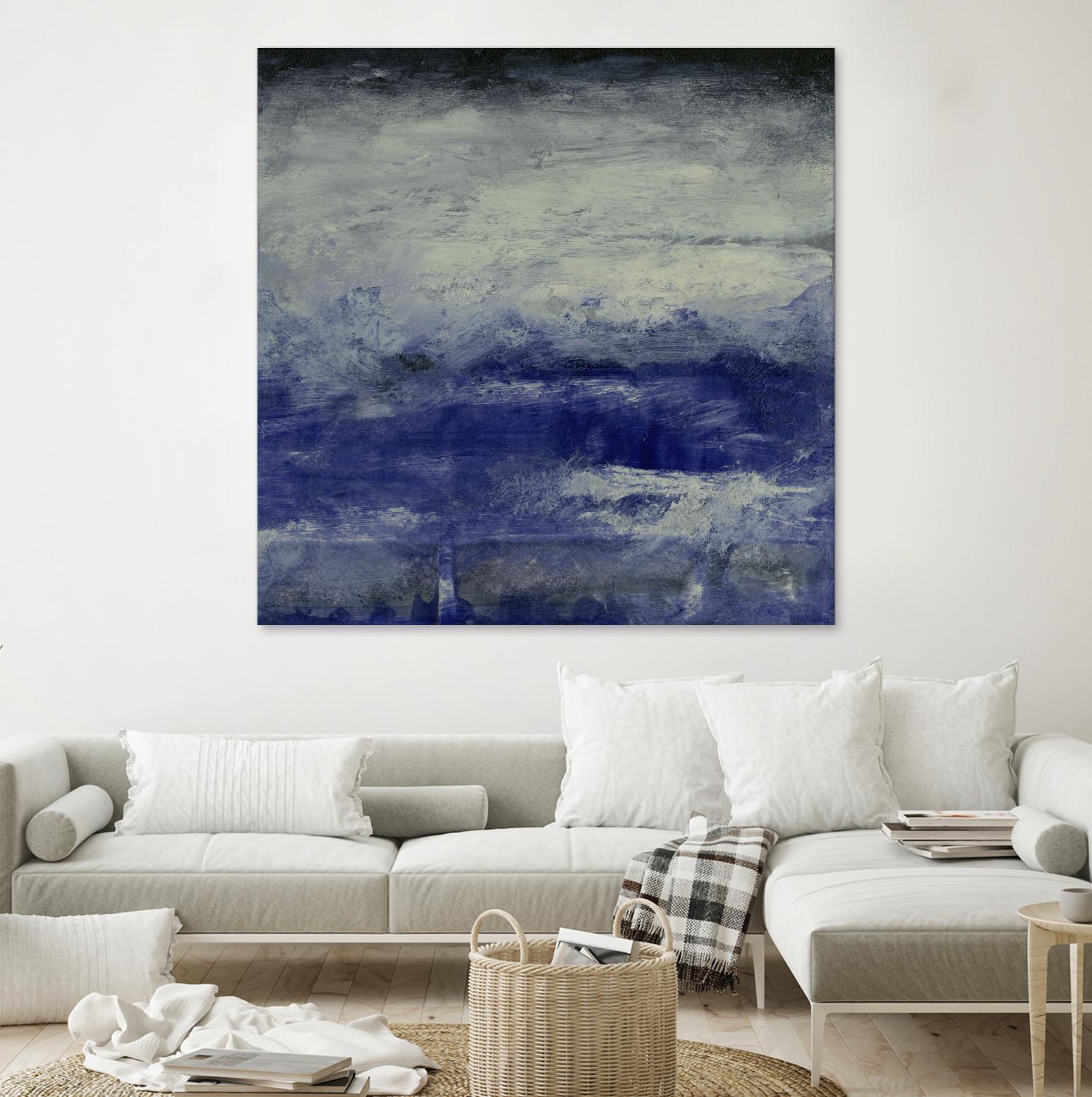Realm III by Sharon Gordon on GIANT ART - blue abstract abstract
