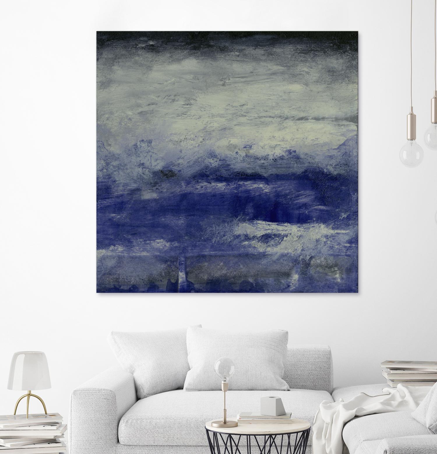 Realm III by Sharon Gordon on GIANT ART - blue abstract abstract