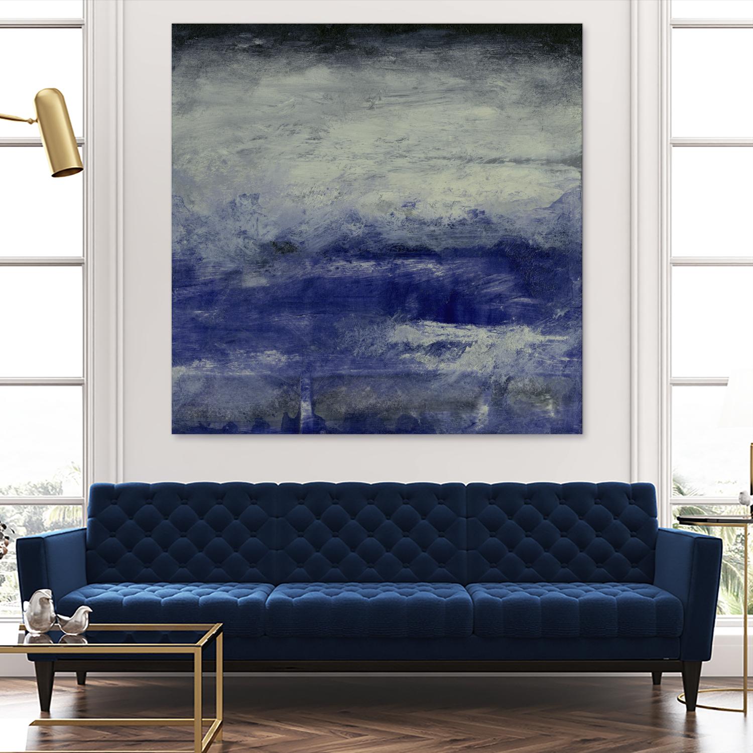 Realm III by Sharon Gordon on GIANT ART - blue abstract abstract
