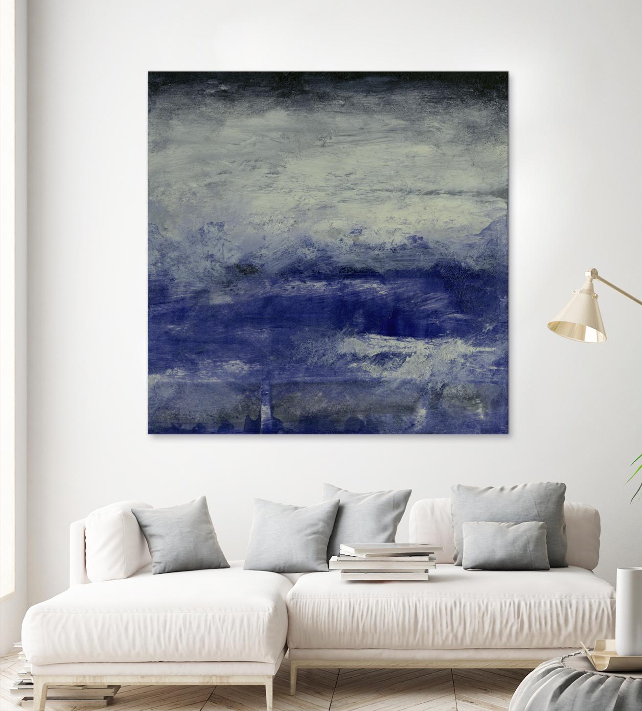Realm III by Sharon Gordon on GIANT ART - blue abstract abstract