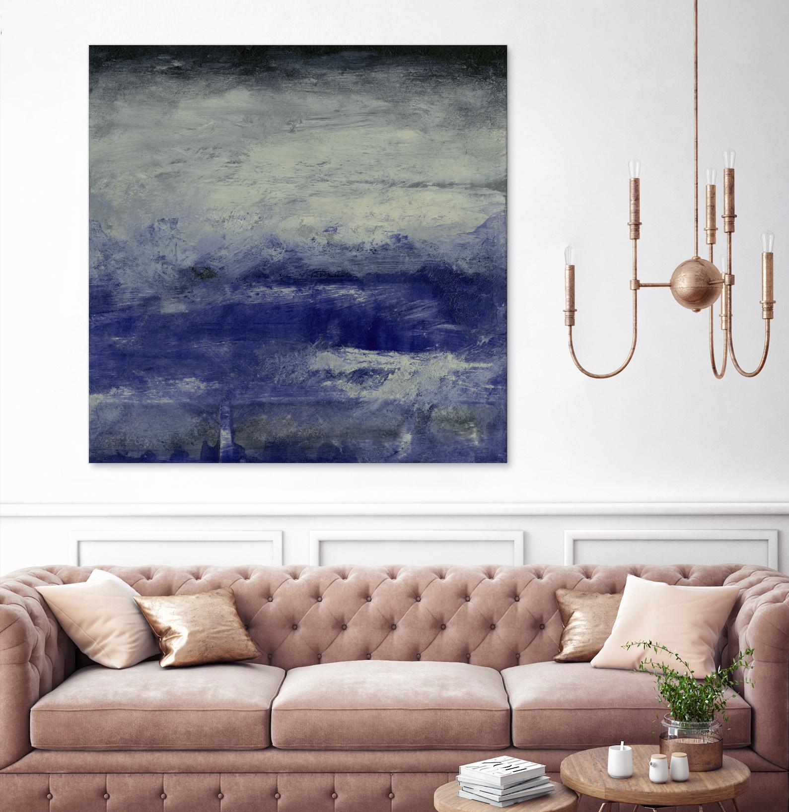 Realm III by Sharon Gordon on GIANT ART - blue abstract abstract