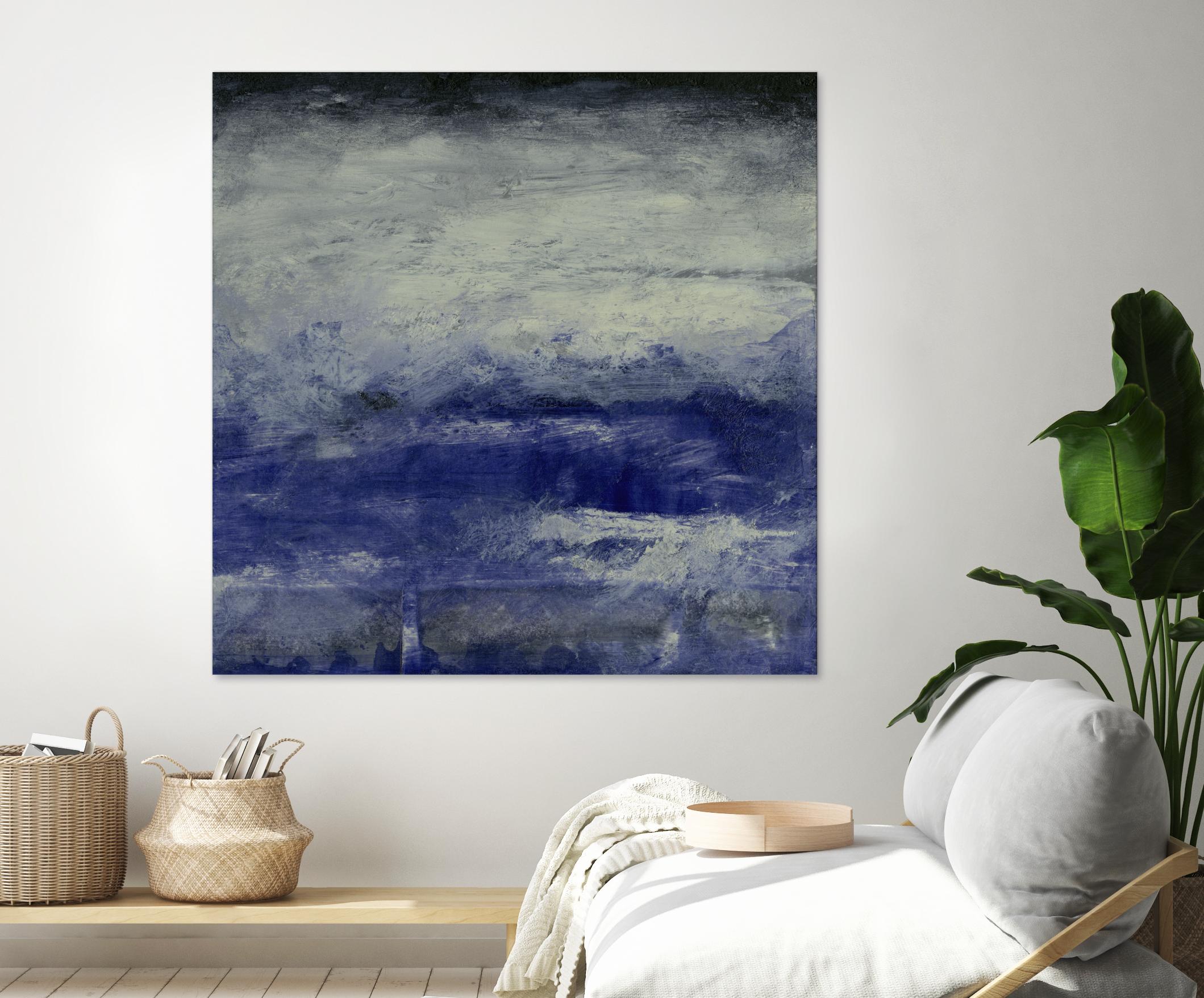 Realm III by Sharon Gordon on GIANT ART - blue abstract abstract