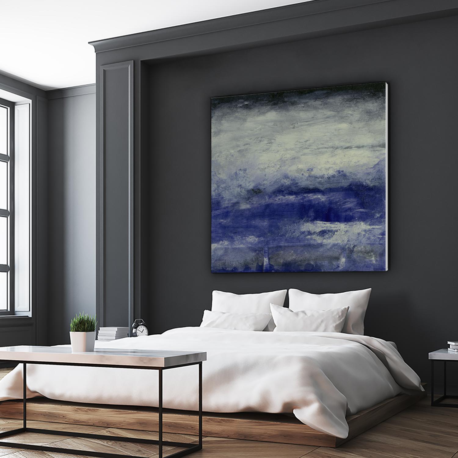 Realm III by Sharon Gordon on GIANT ART - blue abstract abstract