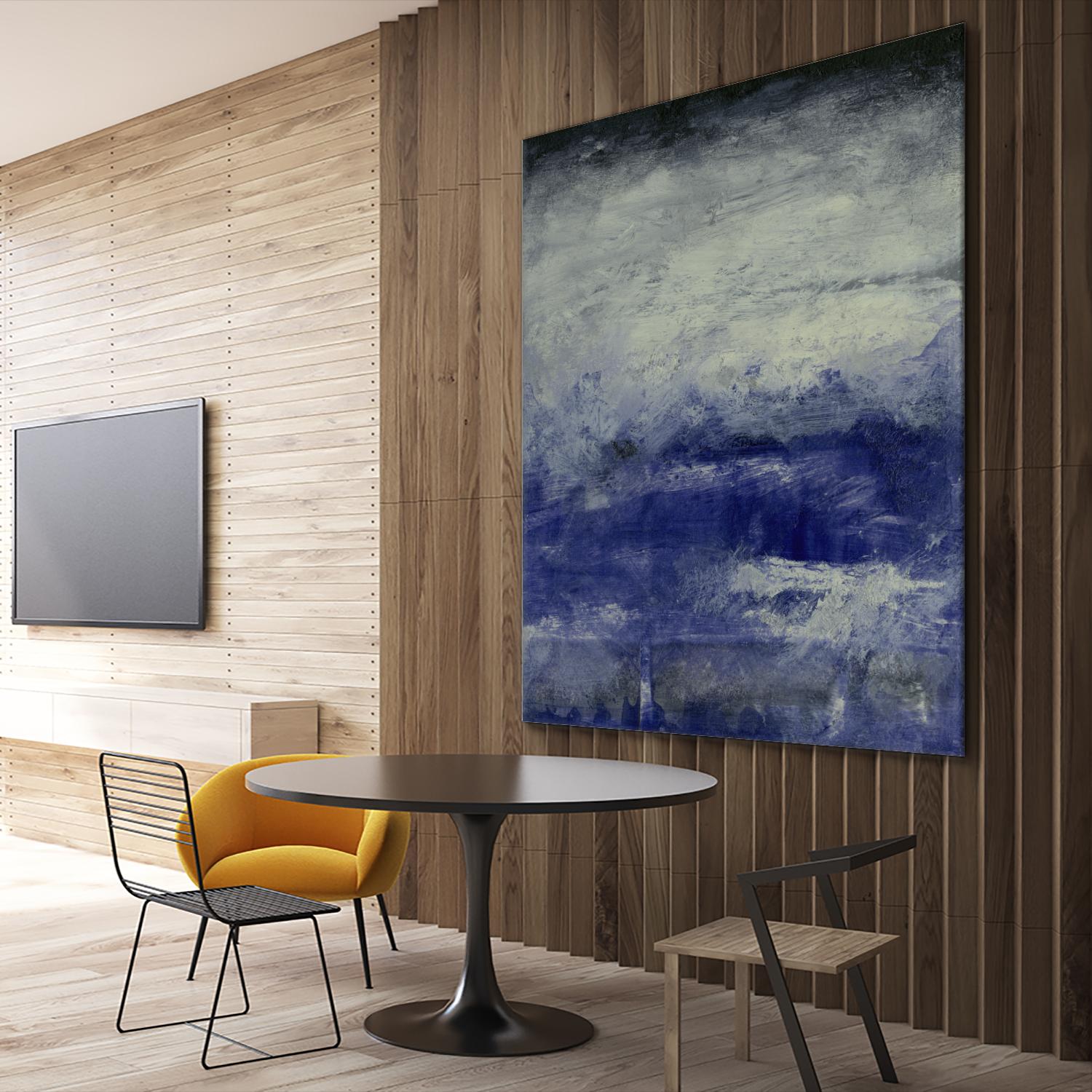 Realm III by Sharon Gordon on GIANT ART - blue abstract abstract