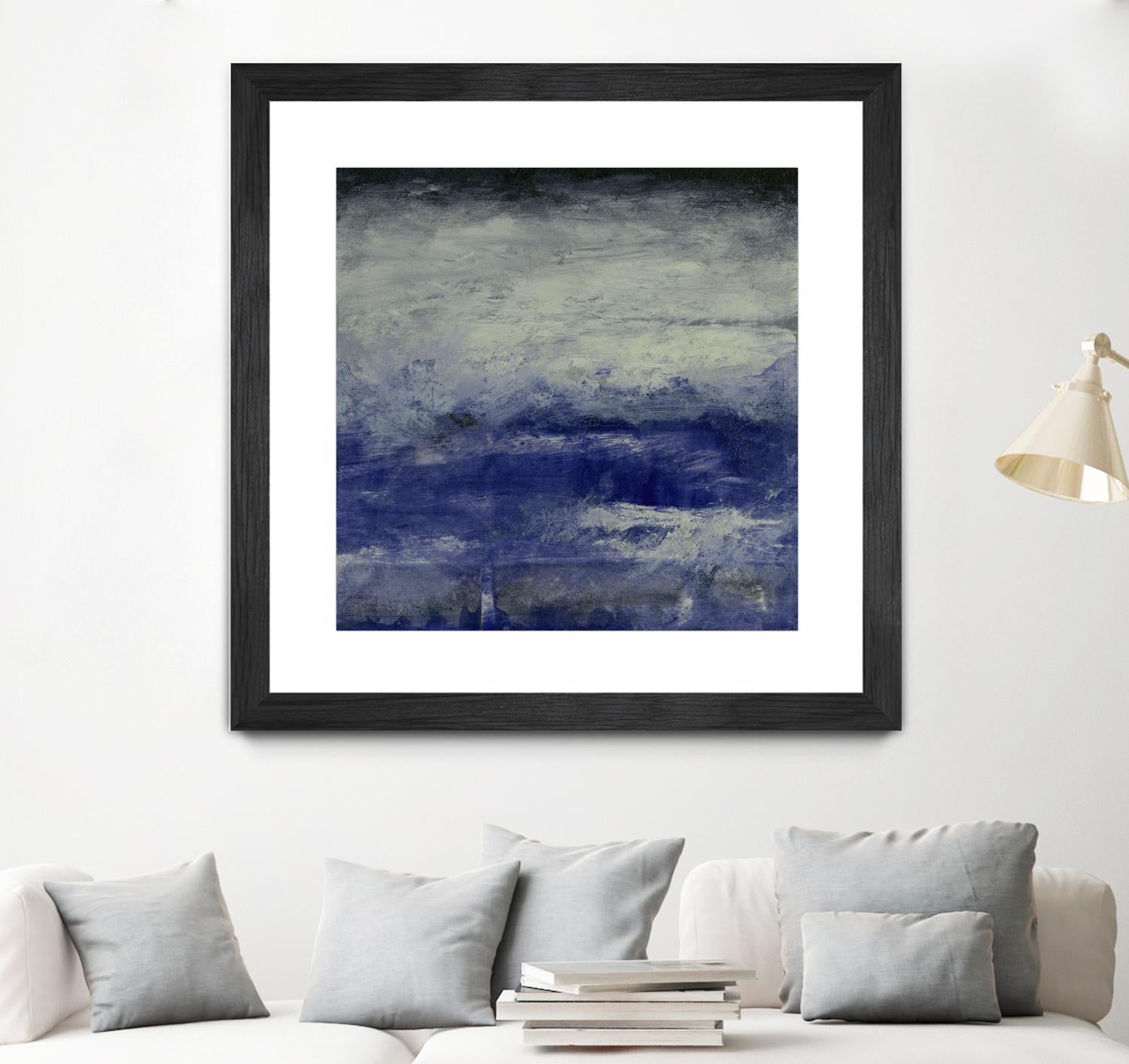 Realm III by Sharon Gordon on GIANT ART - blue abstract abstract