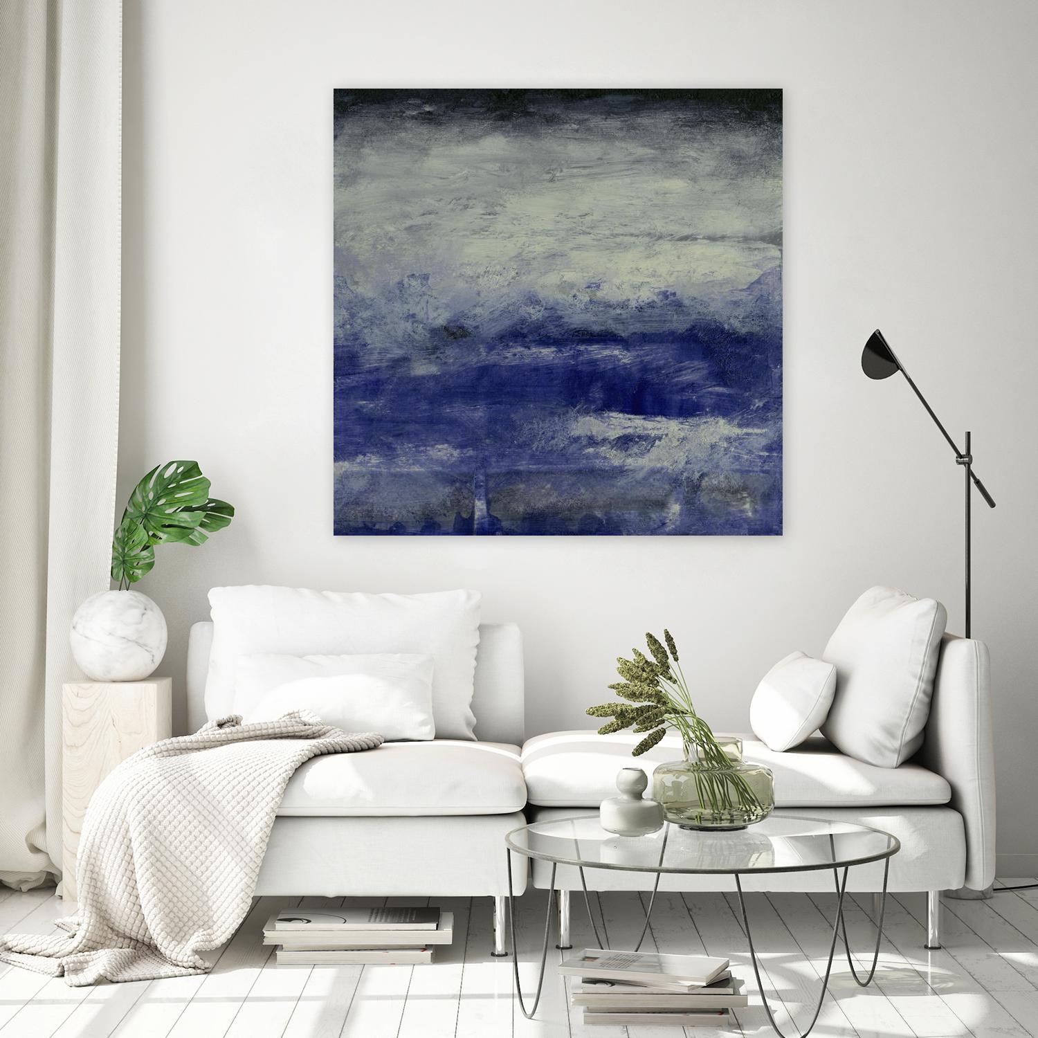 Realm III by Sharon Gordon on GIANT ART - blue abstract abstract