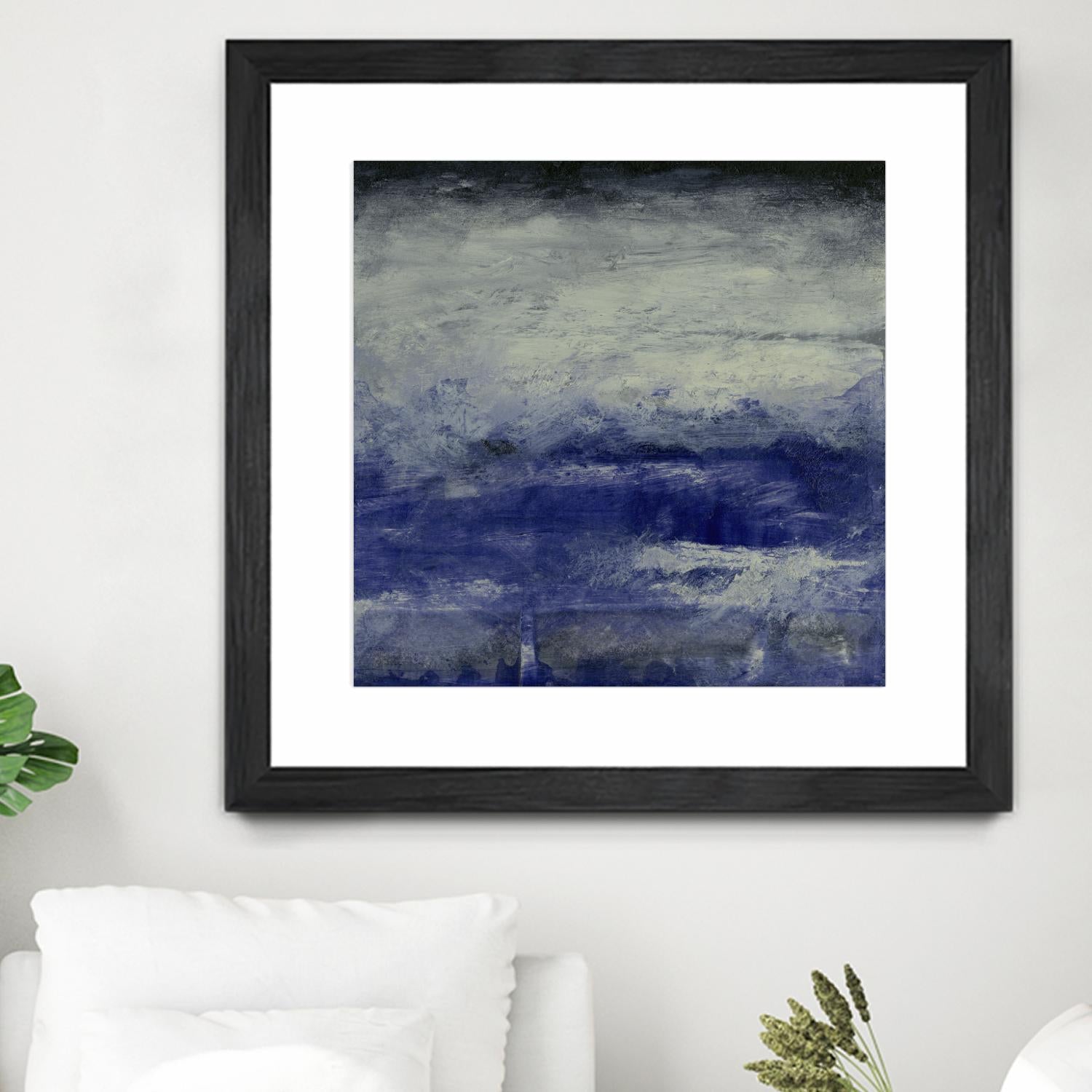 Realm III by Sharon Gordon on GIANT ART - blue abstract abstract