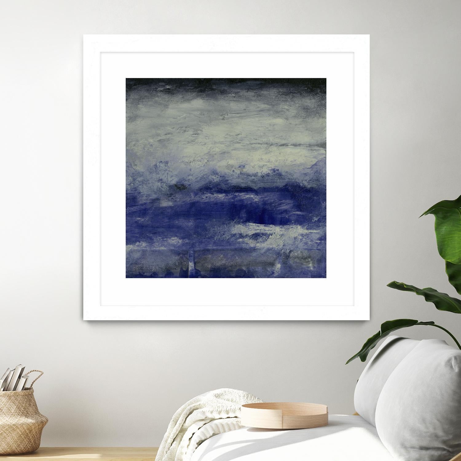 Realm III by Sharon Gordon on GIANT ART - blue abstract abstract