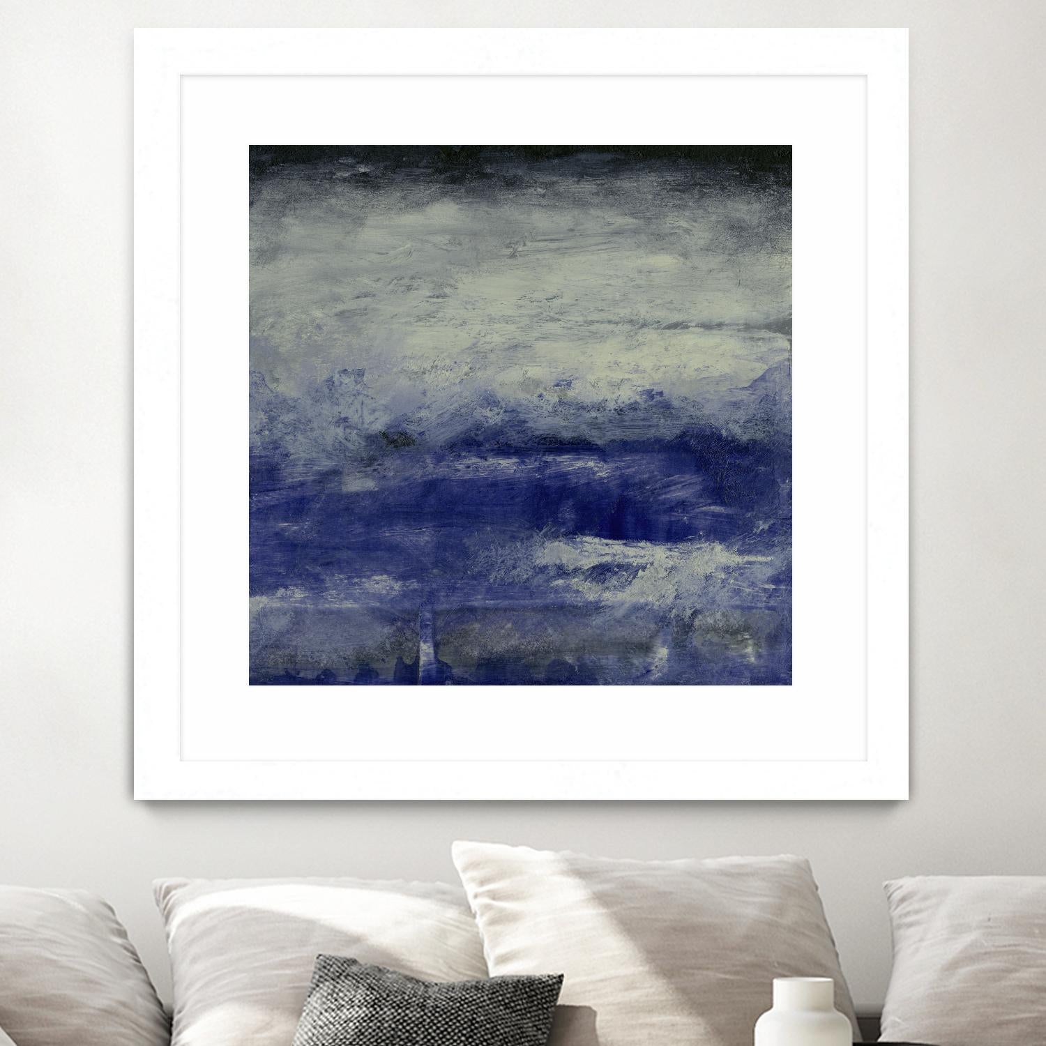 Realm III by Sharon Gordon on GIANT ART - blue abstract abstract